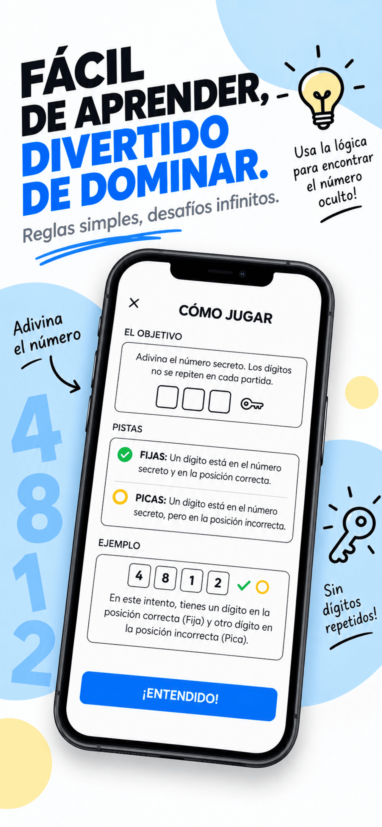 Cómo jugar Fijas y Picas